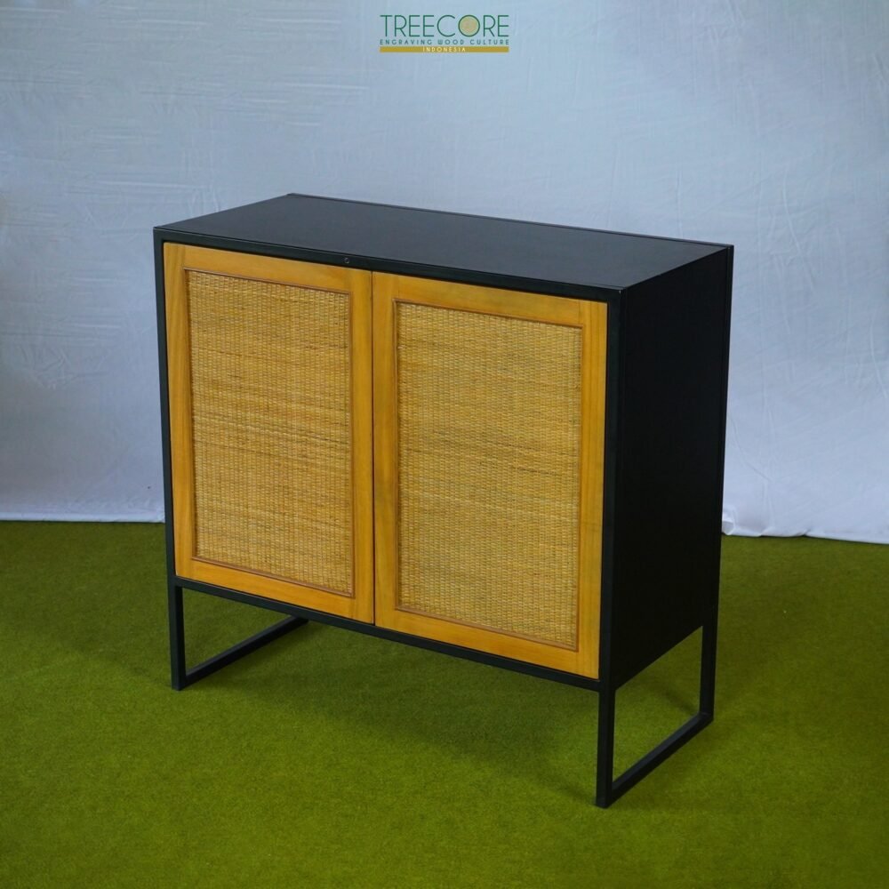 Rattan Storage Sideboard – A Blend of Elegance, Durability, and Functionality