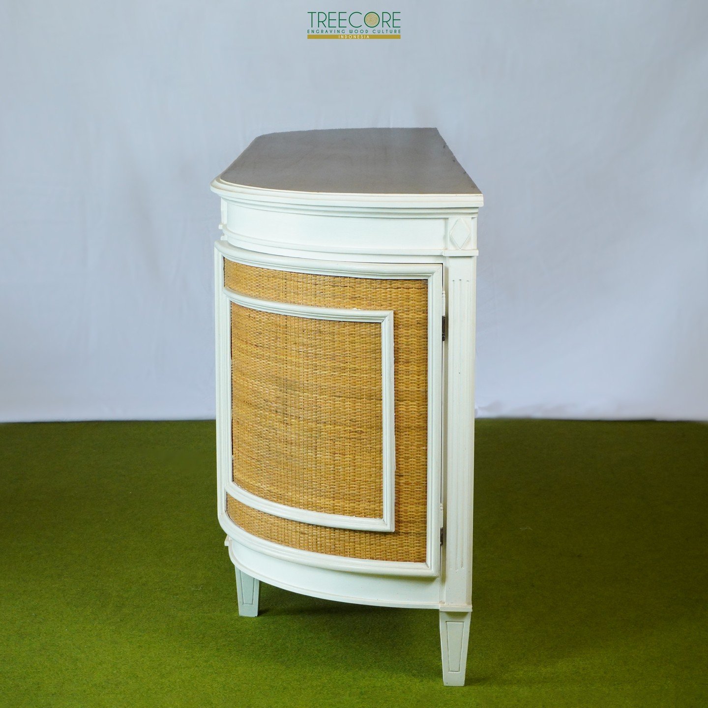 Rattan Storage Cabinet