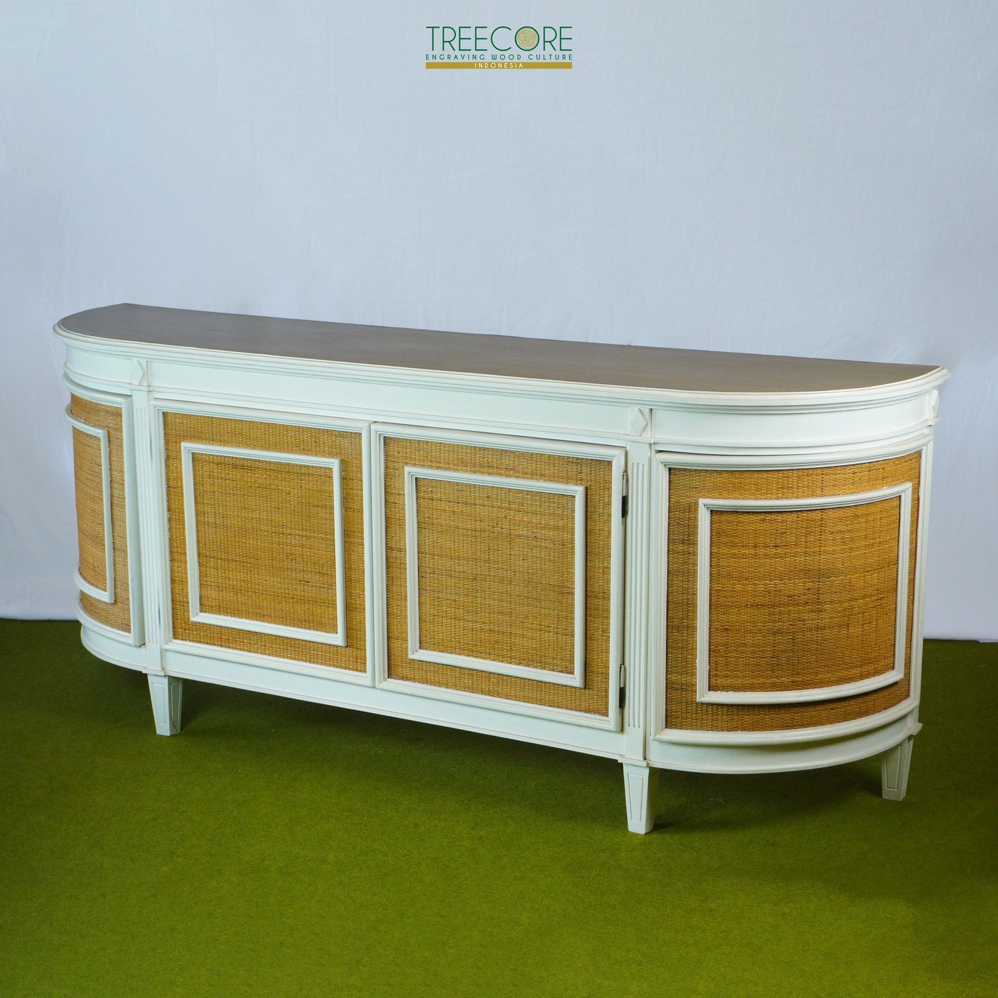 Rattan Storage Cabinet