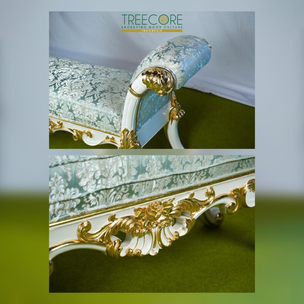 Royal Furniture Bedroom Bench – Timeless Elegance & Comfort