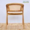 Wooden Rattan Chair – Natural Comfort Meets Timeless Design
