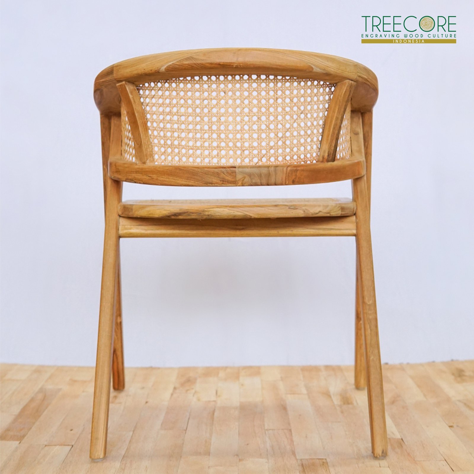 Wooden Rattan Chair