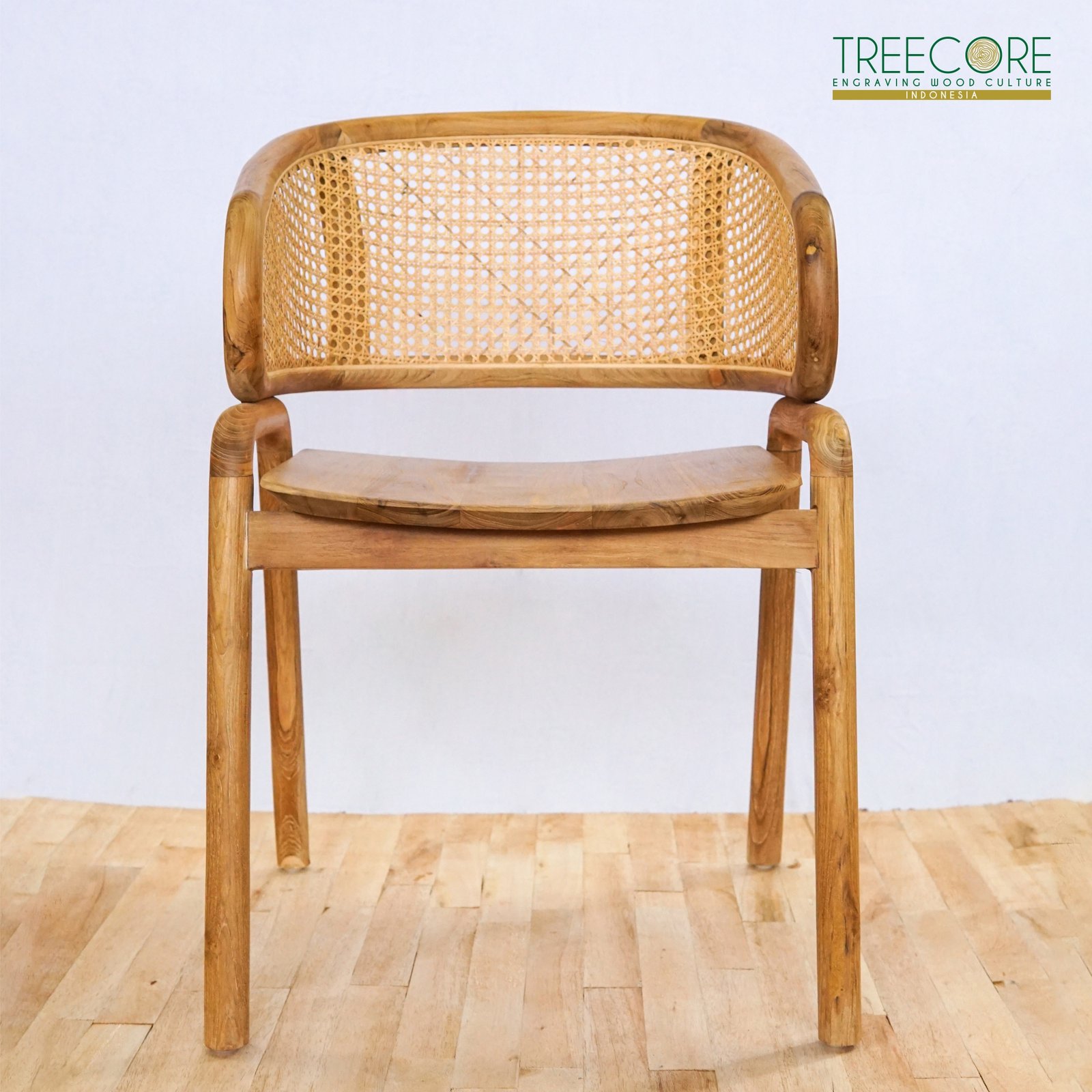 Wooden Rattan Chair