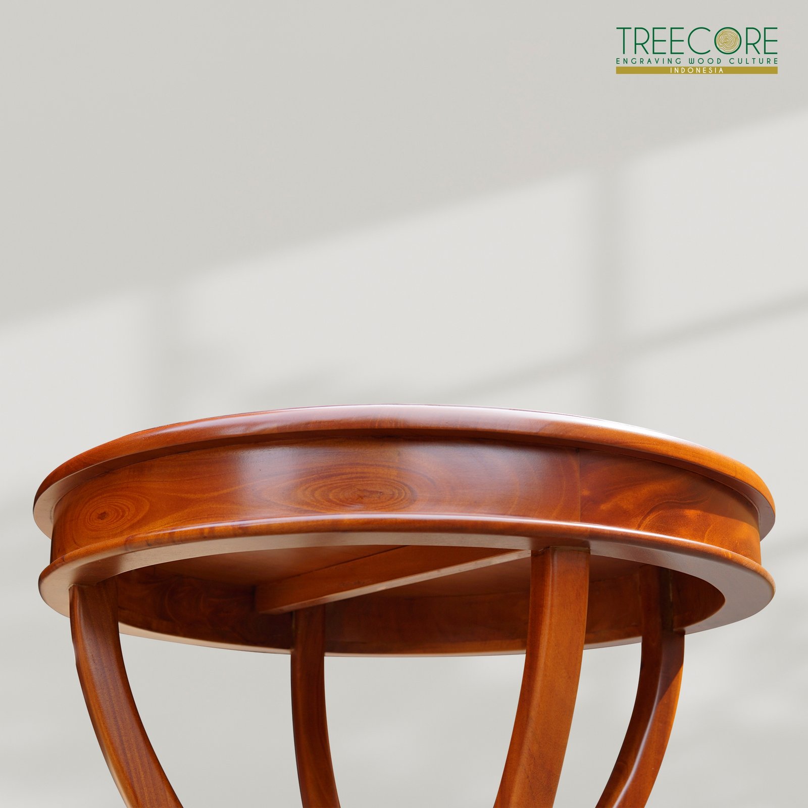 Wooden Carving Round Table