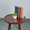 Minimalist Small Wooden Round Table: Compact Elegance for Every Space