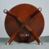 Minimalist Small Wooden Round Table: Compact Elegance for Every Space