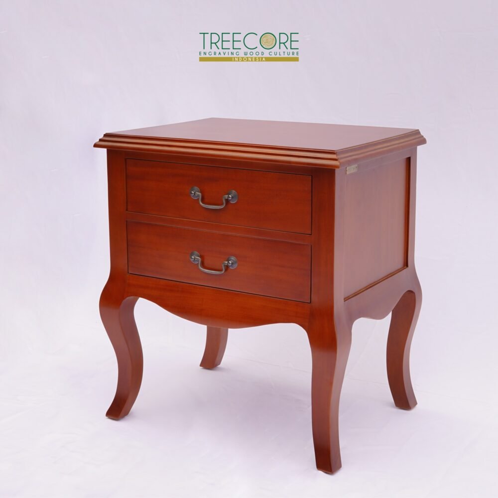 Sleek and Simple Wooden Nightstand