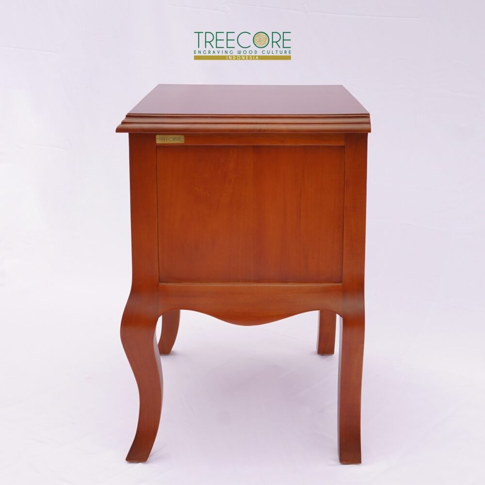 Sleek and Simple Wooden Nightstand