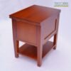 Minimalist Wooden Nightstand with Clean Lines