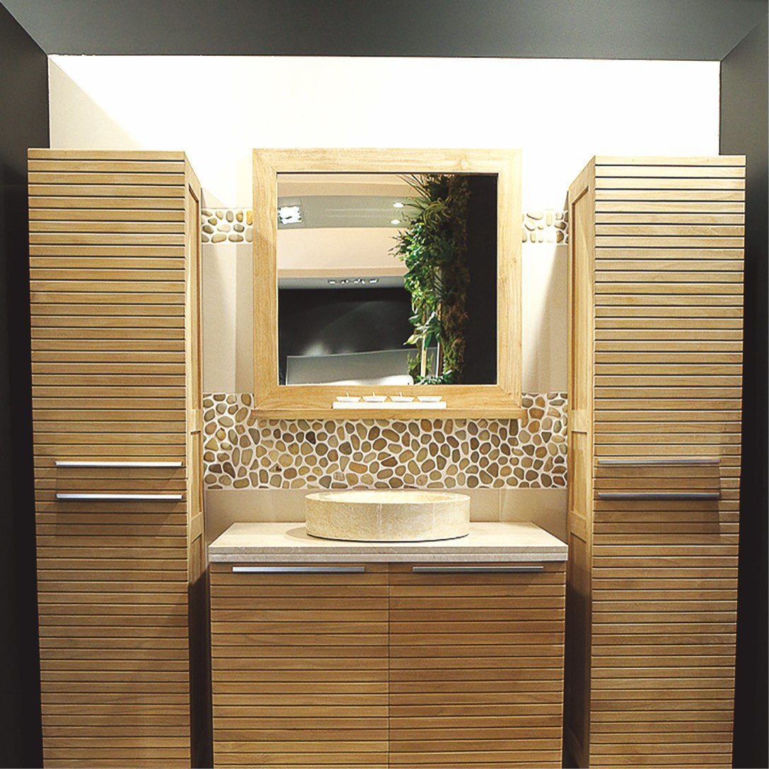 Large Wooden Sink Vanity – Elegant Storage for Modern Bathrooms