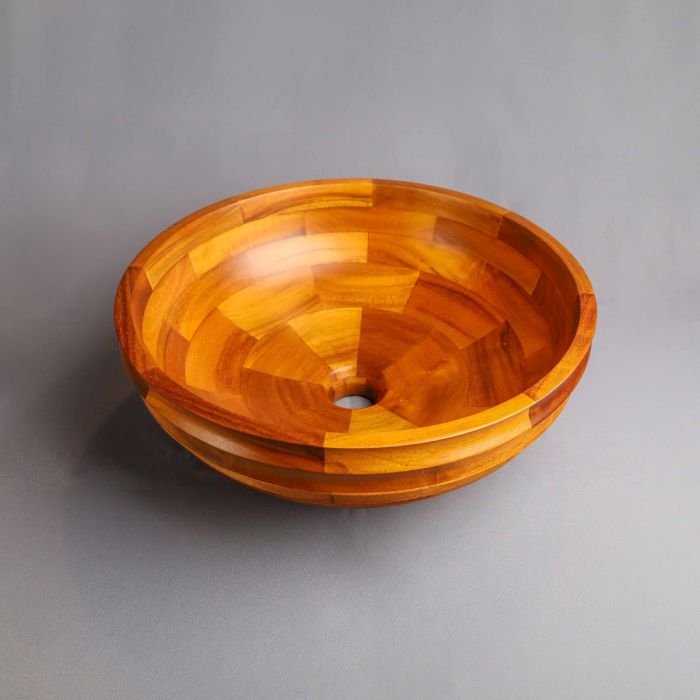 Natural Elegance Wooden Basin – Where Nature Meets Modern Style