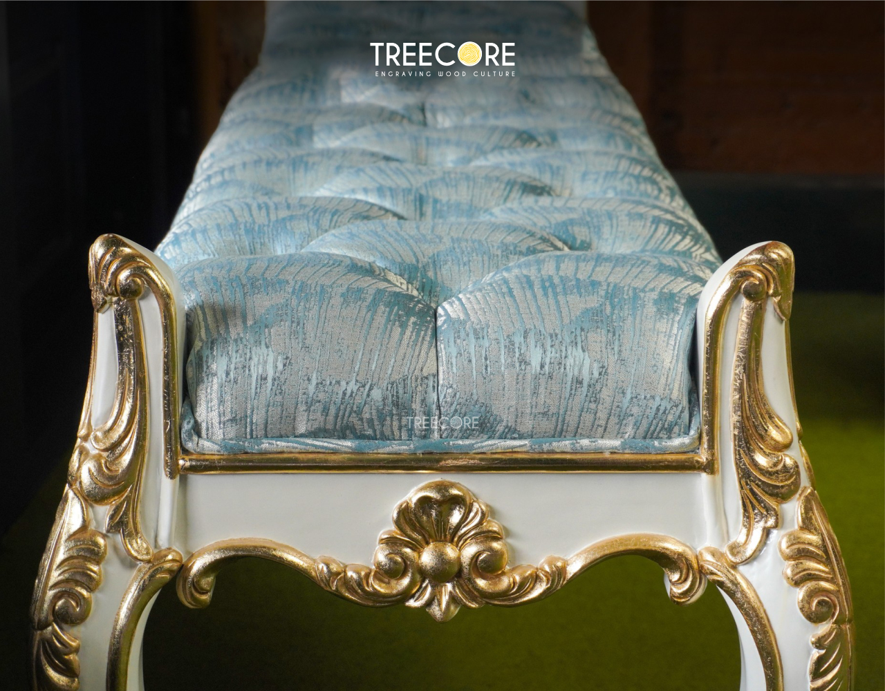 Elegant Wooden Bench