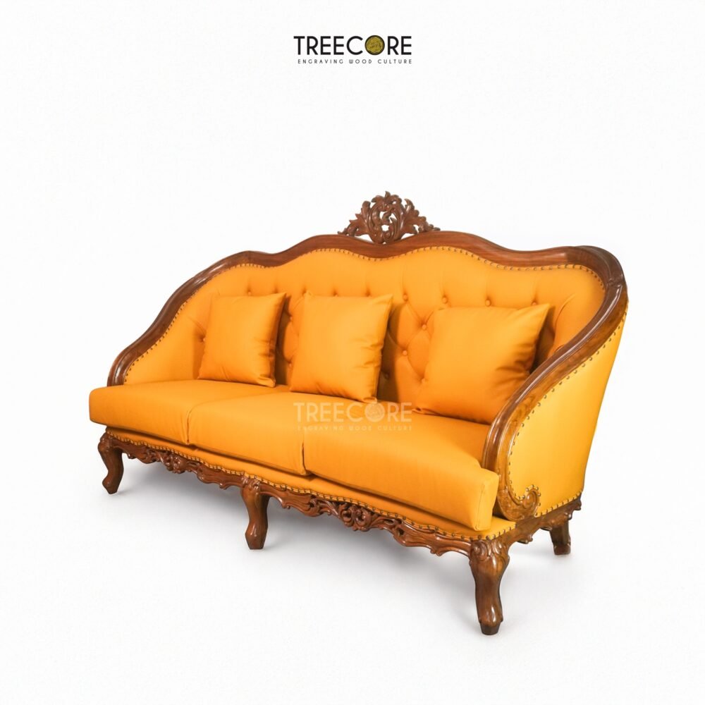 Chair-16-da43c80b Spacious Wooden Sofa Chair with Plush Comfort and Elegant Details
