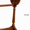 Functional Wooden Towel and Blanket Rack for Organized Spaces