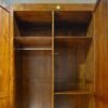 Spacious 4-Door Wardrobe with Carved Details and Ample Storage