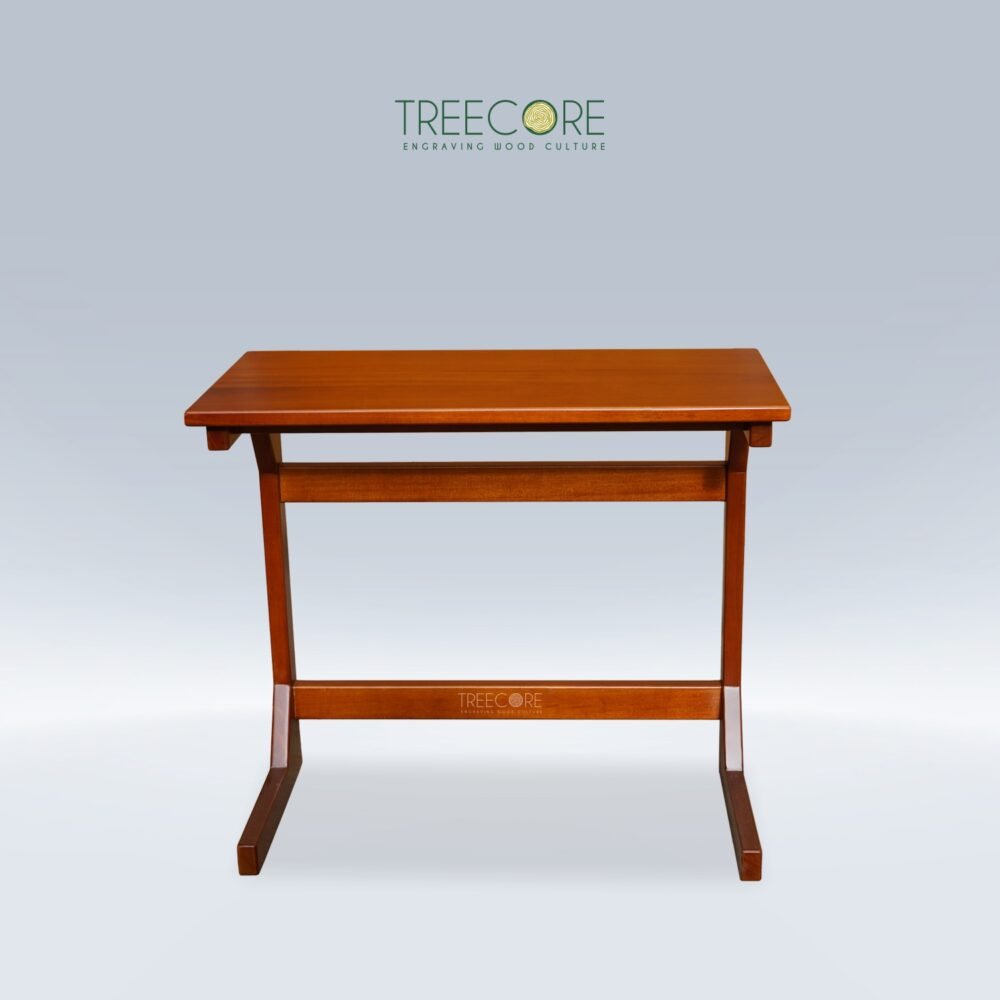 C-Shaped Side Table for Modern Spaces