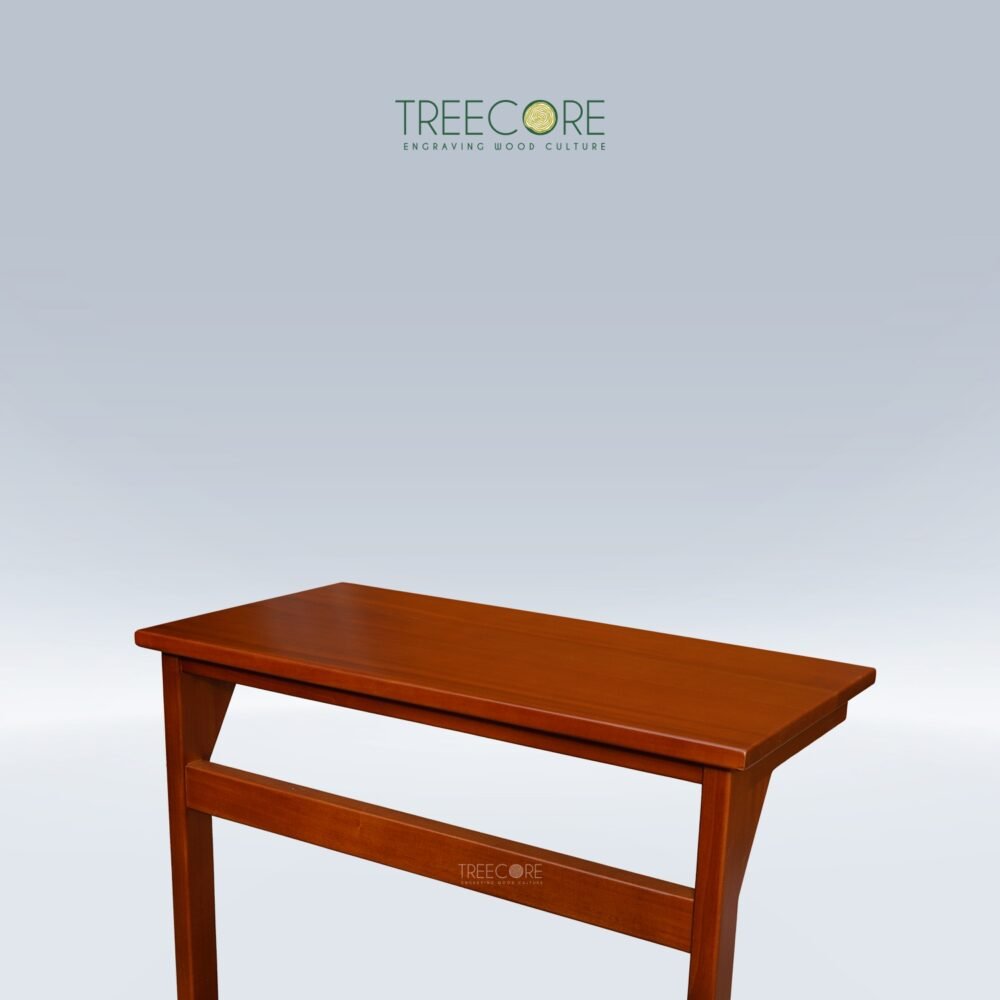 C-Shaped Side Table for Modern Spaces