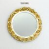 Circular Wooden Mirror Frame