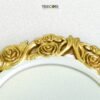 Circular Wooden Mirror Frame