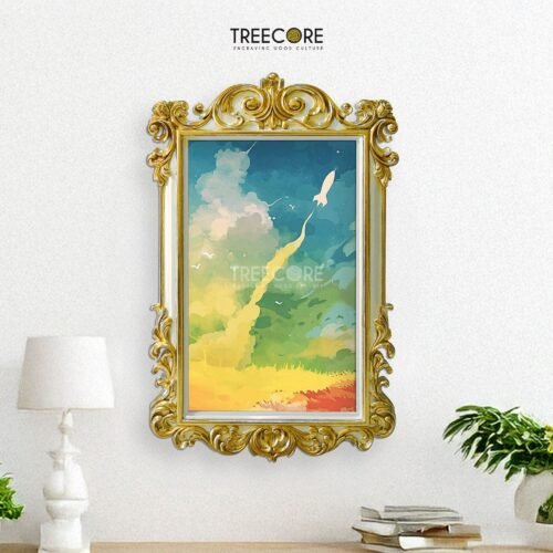 Luxurious Wooden Frame