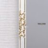 Rectangular Mirror Frame with Gold Carvings