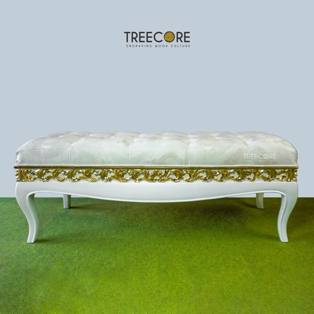Royal Classic Bedroom Bench – Elegance & Comfort in Every Detail