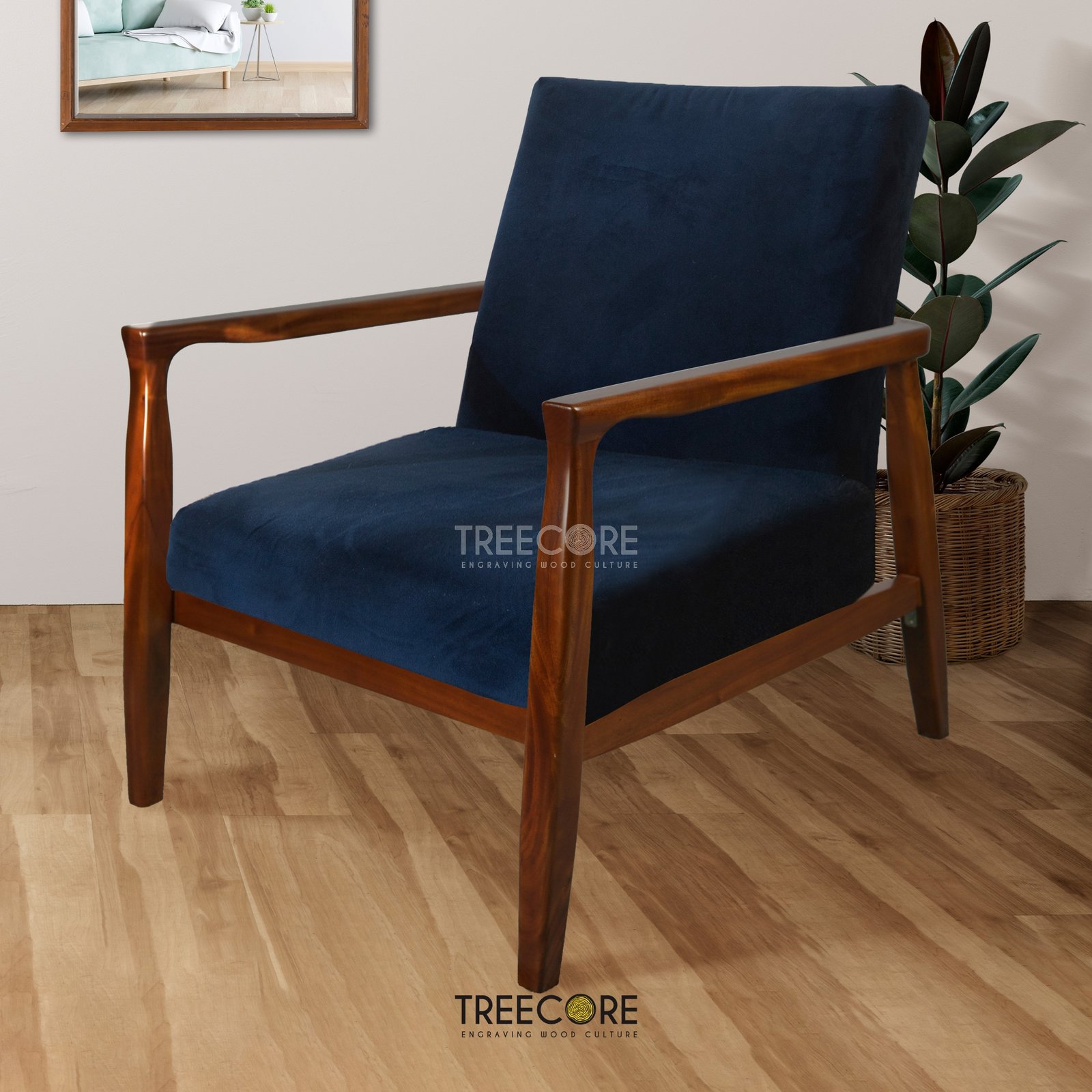Minimalist Lounge Sofa Chair – Simple, Elegant, Comfortable