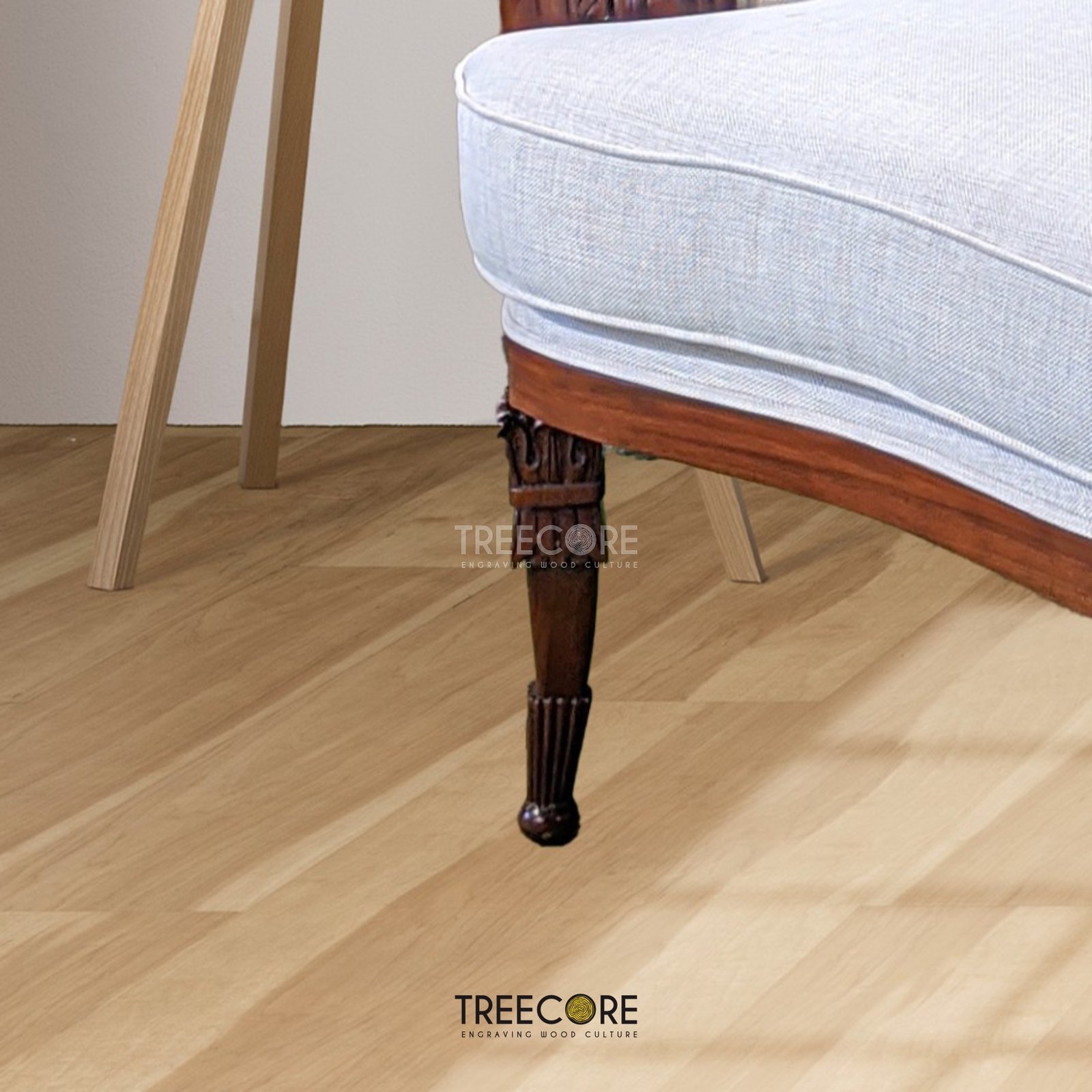 Wooden Fireside Chair – Elegance Meets Comfort