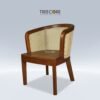 Chair-05-16a5fbbe Curved Rattan Wooden Chair