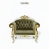 Chair-10-e011c033 Royal Classic One-Seater Sofa – Elegant Single Seater for Classic Interiors