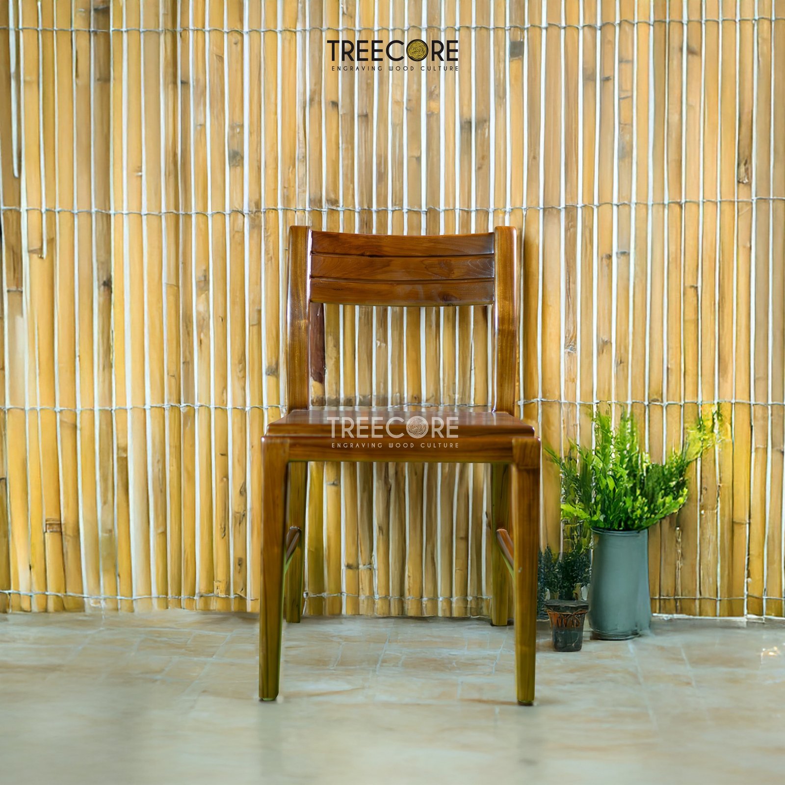 Timeless Wooden Chair Crafted for Daily Comfort