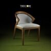 Wooden Foam Cushion Dining Chair – Elegant & Comfortable Seating for Any Space