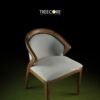 Wooden Foam Cushion Dining Chair – Elegant & Comfortable Seating for Any Space