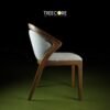 Wooden Foam Cushion Dining Chair – Elegant & Comfortable Seating for Any Space