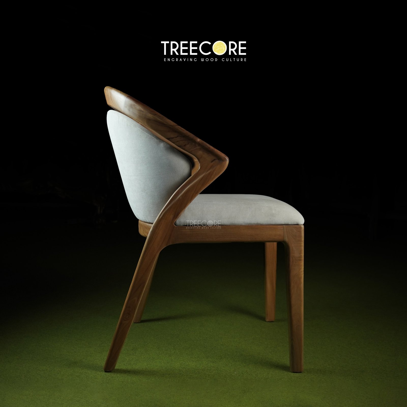 Wooden Foam Dining Chair – Elegance Meets Comfort