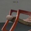 Elegant Mahogany Rocking Chair – Classic Comfort & Timeless Craftsmanship