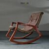 Elegant Mahogany Rocking Chair – Classic Comfort & Timeless Craftsmanship