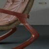 Elegant Mahogany Rocking Chair – Classic Comfort & Timeless Craftsmanship