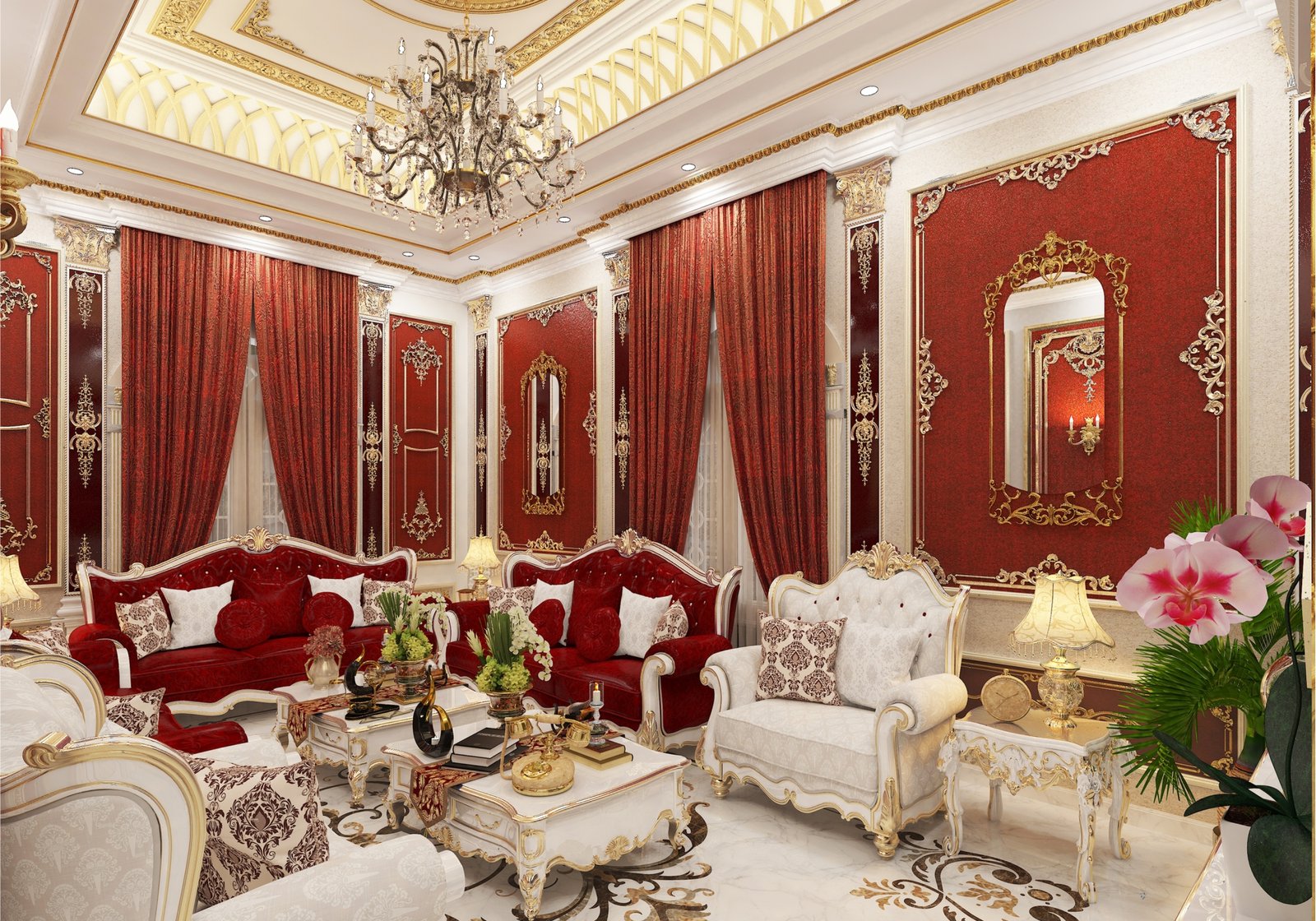 Sharifudeen's Residence Project - Living Room