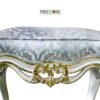 Gold Carved Royal Stool