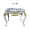 Gold Carved Royal Stool