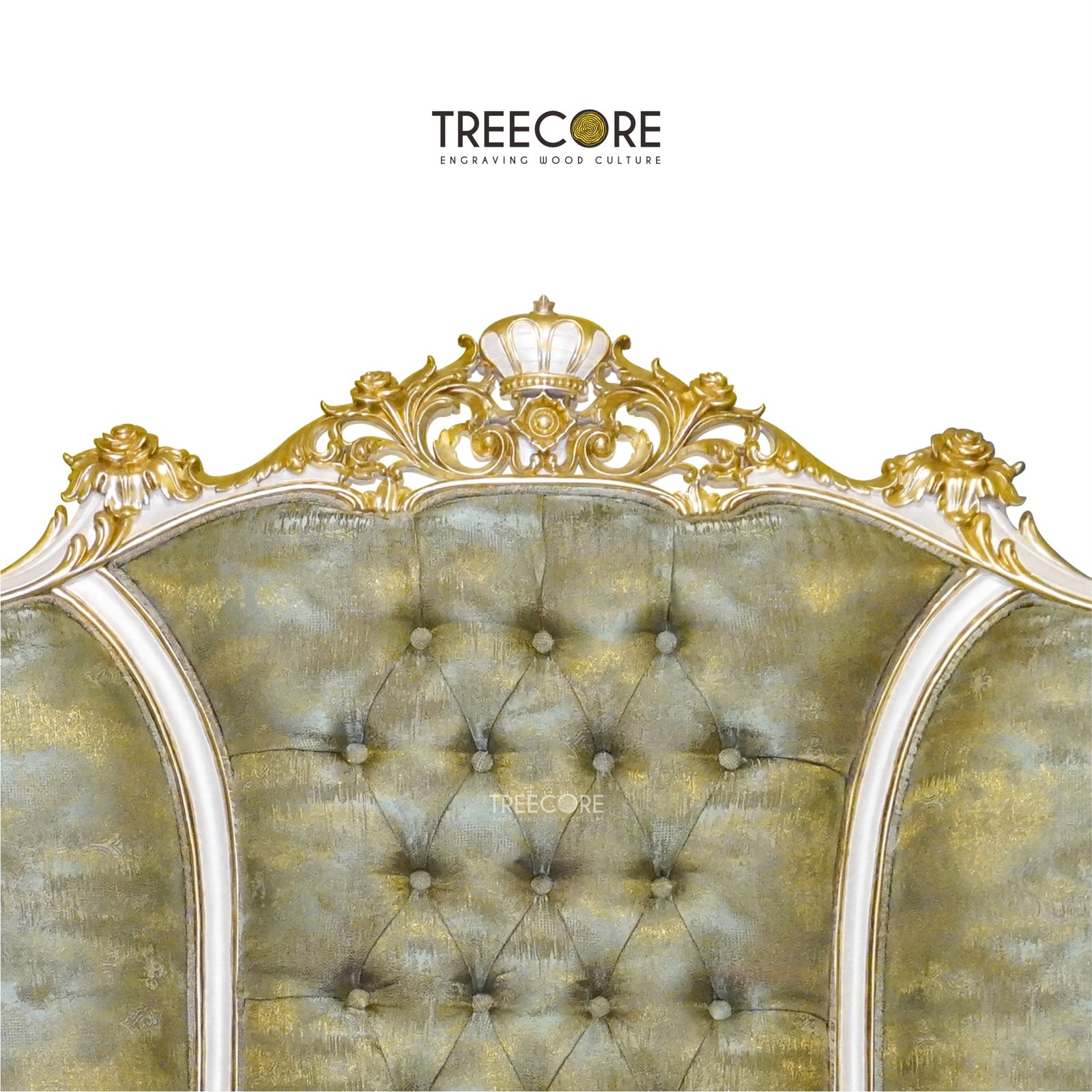 Elegant Three-Seater Royal Sofa – Classic Design