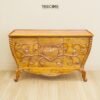 Classic Wooden Sideboard with Elegant Carvings and Spacious Drawers
