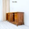 Triple Storage Wooden Sideboard with Clean Lines