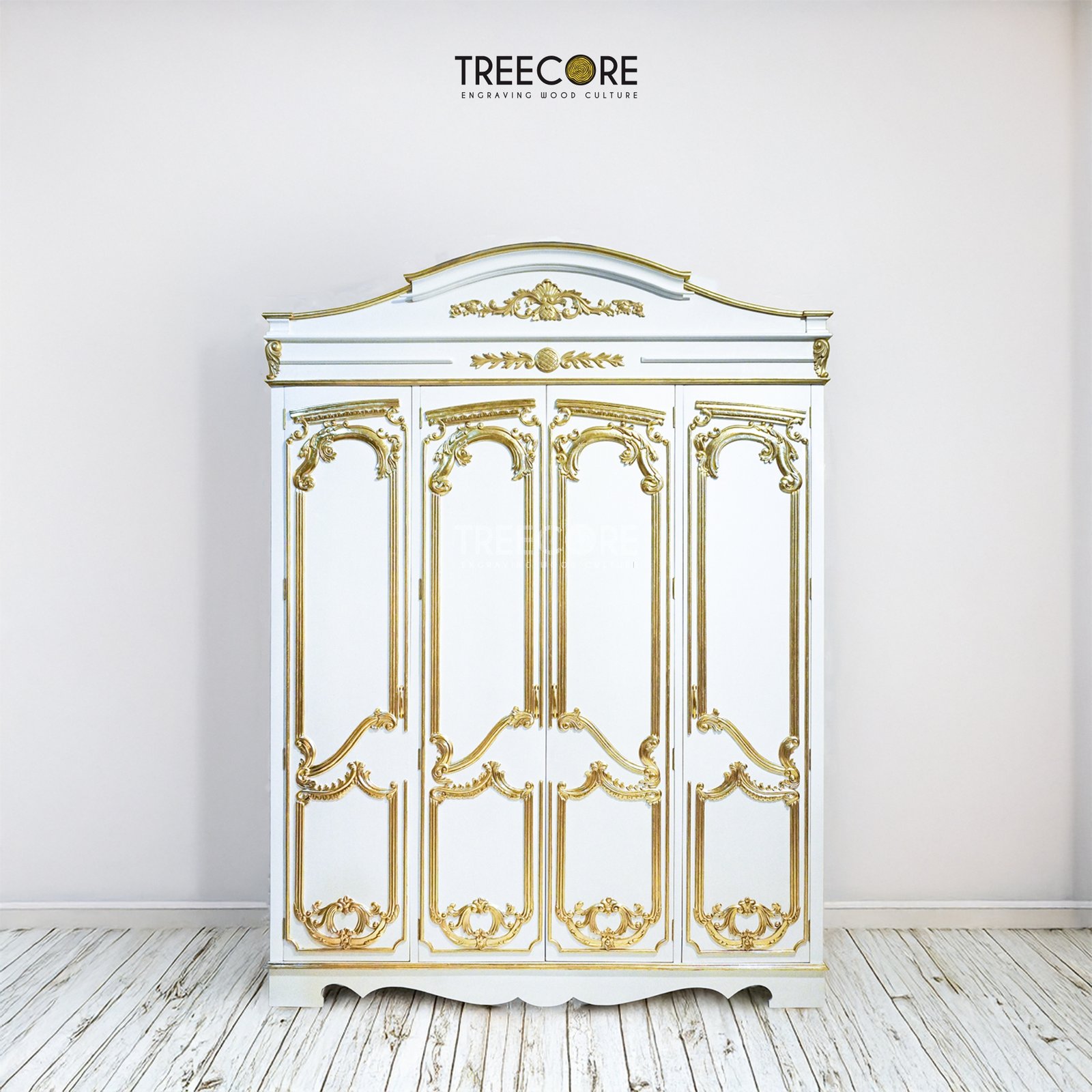 Handcrafted European-Style Wardrobe