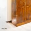 Spacious 3-Door Wardrobe with Elegant Carvings and Ample Storage
