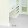 Royal Glass-Door Wardrobe with Integrated Dressing Table