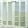 Royal Glass-Door Wardrobe with Integrated Dressing Table