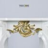 Luxury Small Side Table – Elegant Design with Gold Accents