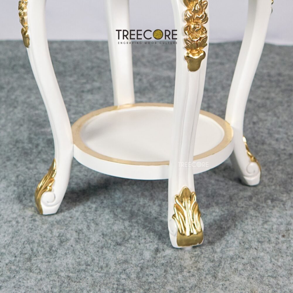 Luxury Round Side Table – Elegance in Every Detail